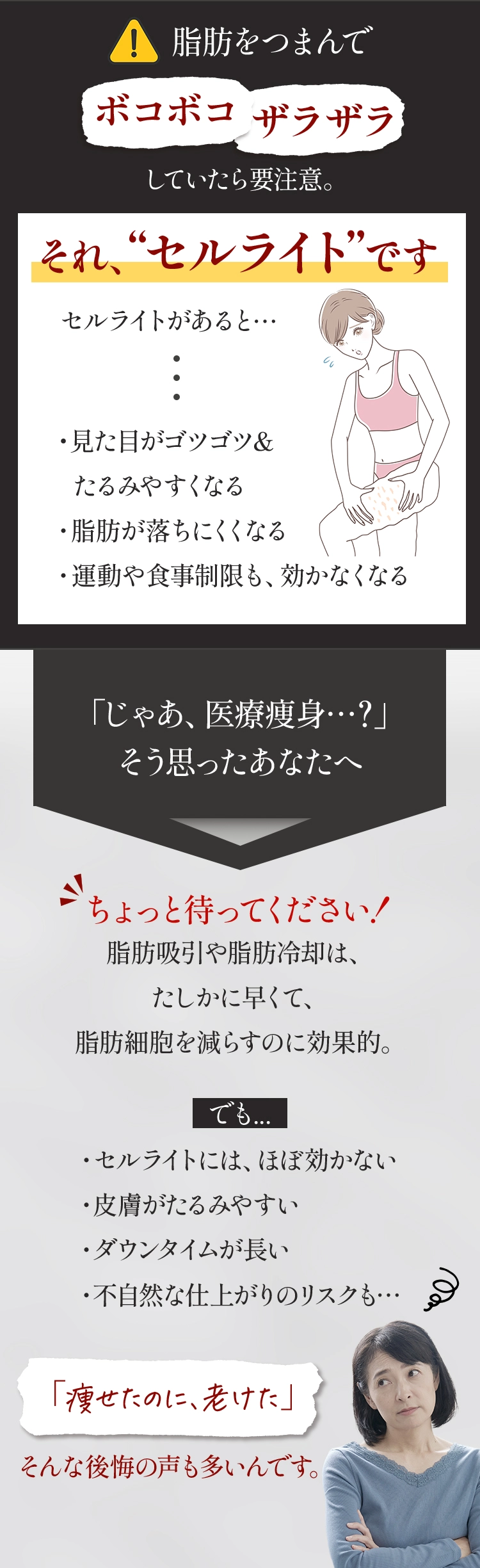 「じゃあ、医療痩身…？」 そう思ったあなたへ